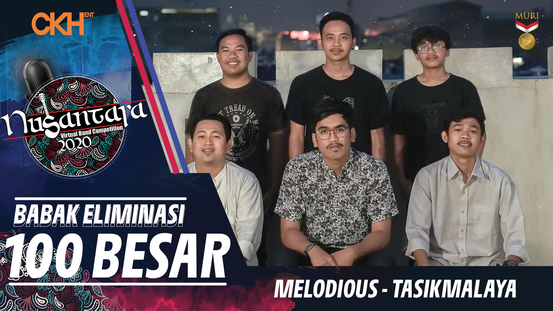 Melodious - Eliminasi 100 Besar Nusantara Virtual Band Competition